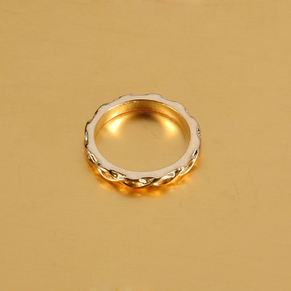 12PCS/Set Bohemian Vintage Gold Color Rings Rhinestone Lucky Rings Set Women Girl Party Jewelry Gorgeous luxurious - Image 4