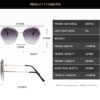 2020 Vintage Fashion Oversized Rimless Sunglasses Women Famous Luxury Brand Design Sexy Diamond Square Sun Glasses For Female - Image 5