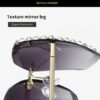 2020 Vintage Fashion Oversized Rimless Sunglasses Women Famous Luxury Brand Design Sexy Diamond Square Sun Glasses For Female - Image 6