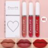 3pcs/set Lucky Matte Velvet Lip gloss Long Lasting Matte Liquid Lipstick Nude Lip gloss Waterproof Red Lip Tint Cosmetics - Image 2