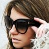 FSQCE New Fashion Brand Designer Cat Eye Women Sunglasses Female Gradient Points Sun Glasses Big Oculos feminino de sol UV400 - Image 5