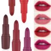 MISS ROSE Brick Red Bullet Lipstick Aunt Colour Mist Matt Lipstick Makeup Gifts for Women Easy To Wear Cosmetic Hot Selling