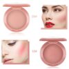 MISS ROSE Matte Makeup Blush with Mirror Rouge Powder Cake Natural Long Lasting Brighten Skin Concealer Foundation Palette TSLM1 - Image 2