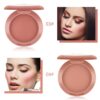 MISS ROSE Matte Makeup Blush with Mirror Rouge Powder Cake Natural Long Lasting Brighten Skin Concealer Foundation Palette TSLM1 - Image 4