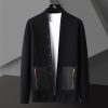 Men Cardigan Single Breasted Chenille Mens Sweaters Fashion Solid Color Man Sweaters 4XL Sweter De Hombre Cardigan Male Sweaters - Image 3