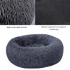 Donut Mand Dog Accessories for Large Dogs Cat's House Plush Pet Bed for Dog XXL Round Mat For Small Medium Animal Calming 100CM - Image 3